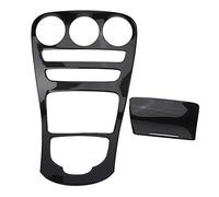 camister Abs Centro Console Pannello Decorazione Copertura 2 Pz Per C Classe W205/Glc X253 Colore Fibra di Carbonio