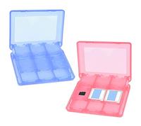 CAMKIX 2X Custodia per Giochi Compatibile con Nintendo 3DS - Ospita Fino a 44 Giochi, 4 Schede SD, 4 Schede Micro SD/TF e 4 Stylus - Sistema di Conservazione Protettivo