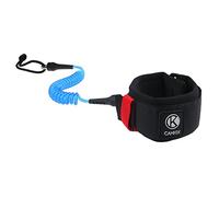 CamKix Cinghia da Braccio - Soluzione a Mani Libere per Sport d'Azione (Acquatici) - Cinghia Imbottita Regolabile - Cordino a Spirale Resistnete con 2 Perni di Rotazione in grado di Ruotare a 360°, per la Massima Libertà di Movimento