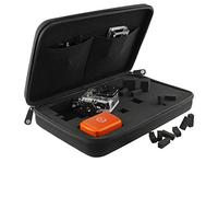 CAMKIX Custodia da trasporto con interni completamente personalizzabili, compatibile con GoPro Hero 8 Black, 7, 6,5 Black, Session, Hero 4, Session, Black, Silver, Hero+ LCD, 3+, 3, DJI Osmo Action