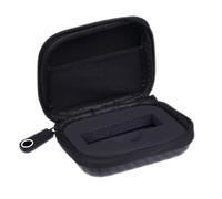 CAMKIX Custodia Protettiva da Viaggio/Archiviazione Compatible con Ledger Nano S Portafoglio Bitcoin/Criptovaluta - Custodia Duratura in Nylon ad Involucro Rigido con Tasca in Rete (per Cavo USB)