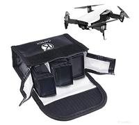 CAMKIX LiPo - Borsa per batteria a prova di esplosione, compatibile con DJI Mavic Air, sicurezza e conservazione resistente al fuoco, ricarica e trasporto sicuri, fino a 3 batterie, ideale per aerei