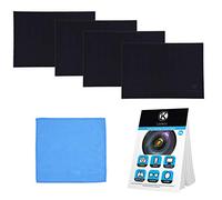 CamKix Set di panni in microfibra per la pulizia, compatibile con Apple MacBook Pro (15-16 pollici), 4 panni per tastiera, 1 panno a doppia faccia e 1 libretto di fazzoletti di carta per la pulizia