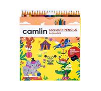 Camlin Kokuyo 24-Shade Full Size Colour Matite Set (assortite) M143