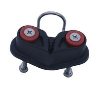 Camma Kayak - Palmare Corda di Nylon Portatile, Materiale Nero, Riformatore per Kayak, Canoe, Attrezzature Fitness | Gripaggio Ammesso Sabbia Sartiame Barca E Uso Macchina