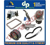Camme Catena Distribuzione Tenditore + Guarnizione + Acqua + Pompa Belt Per VW
