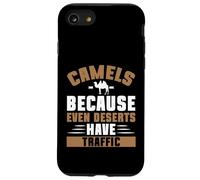 Cammelli perché anche i deserti hanno traffico cammello Custodia per iPhone SE (2020) / 7/8