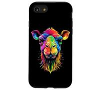 Cammello Dromedario Bactriano Safari nel Deserto Cammello Custodia per iPhone SE (2020) / 7/8