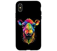 Cammello Dromedario Bactriano Safari nel Deserto Cammello Custodia per iPhone X/XS