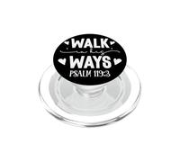 Cammina nei Suoi Sentieri - Salmo 119 PopSockets PopGrip per MagSafe