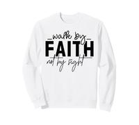 Cammina per Fede Uomini e Donne cristiani grati grati Felpa