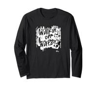 Camminando sull'acqua Graffiti skz Hip Hop Mixtape Design Kpop Maglia a Manica