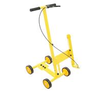 Camminare dietro il parcheggio Striping Machine con larghezza della linea regolabile per campi da basket, vialetti e campi da gioco