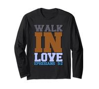 Camminare nell'amore Efesini 5:2 Maglia a Manica