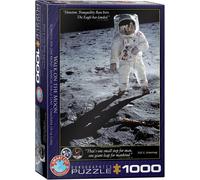 Camminare Sulla Luna Buzz Aldrin Puzzle In Pezzi Da 1000 490Mm X 680Mm