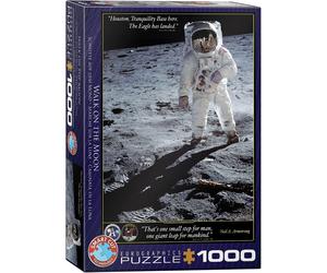 Camminare Sulla Luna Buzz Aldrin Puzzle In Pezzi Da 1000 490Mm X 680Mm