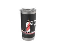 Camminare sull'acqua? Nah. I Paddle Funny Stand-Up Paddle Bicchiere termico in acciaio inox doppia parete