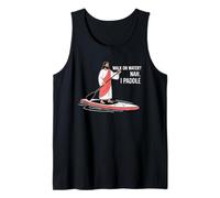 Camminare sull'acqua? Nah. I Paddle Funny Stand-Up Paddle Canotta