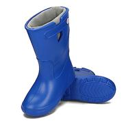 CAMMINARE walk a mile Bambini e Ragazzi Stivali da Pioggia di EVA Fodera Rimovibile 30-37 EU (Blu, numeric_36)