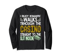 Camminate Romantiche Verso Il Casinò Divertente Maglia a Manica