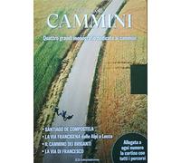 Cammini: Il cammino di Santiago-Via Francigena del Nord. Dalle Alpi a Lucca-La via del briganti-La via di Francesco. Con Carta geografica ripiegata