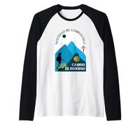 Cammino de Invierno Donna Camminare Santiago de Compostela 2026 Maglia con Maniche Raglan