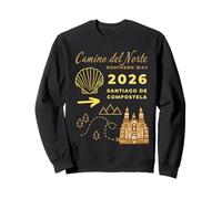 Cammino del Nord 2026 Santiago di Compostela Felpa