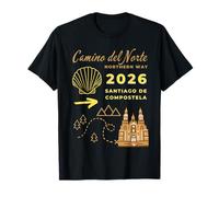 Cammino del Nord 2026 Santiago di Compostela Maglietta