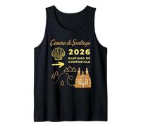 Cammino di Santiago Cattedrale Compostela 2026 Canotta