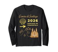 Cammino di Santiago Cattedrale Compostela 2026 Maglia a Manica