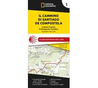 Cammino di Santiago de Compostela 1:50.000. Vol. 1: Da Saint-Jean-Pied-de-Port a Leon