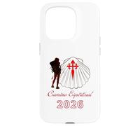 Cammino Espirituale Santiago Compostela 2026 Lady Pilgrim Custodia per iPhone 15 Pro