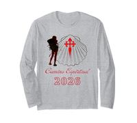 Cammino Espirituale Santiago Compostela 2026 Lady Pilgrim Maglia a Manica
