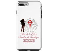 Cammino Via de la Plata Santiago Compostela 2026 Lady Pilgrim Custodia per iPhone 7 Plus/8 Plus