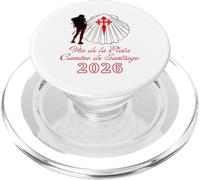 Cammino Via de la Plata Santiago Compostela 2026 Lady Pilgrim PopSockets PopGrip per MagSafe