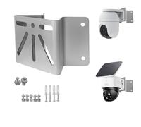 cammount Supporto angolare da parete esterna per telecamera solare PTZ eufy solocam s340, Supporto in acciaio inox per telecamere di sicurezza