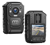 CammPro I826 Body Camera, 1296P HD Polizia Corpo Indossato Fotocamera Built-in 128GB Memoria Visione Notturna, GPS per le forze dell'ordine, Guardie di sicurezza, Uso personale