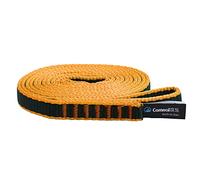 CAMNAL Fasce da arrampicata professionali in poliammide da 16 mm, certificate UIAA e CE, resistenza alla trazione di 22 kN (giallo, 80 cm)
