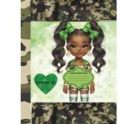 Camo Queen: Camo Queen: A Bold Composition Book for Fearless Black Girls on a Mission