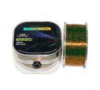Camo Spot Monofilamento Lenza 360m Low Memory | Macchie mimetiche, bobina a bassa memoria, sfondo trasparente, lunghezza 360 m, ideale per pesci timidi