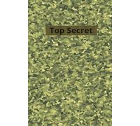 Camo Top Secret Journal Notebook