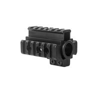 Camoflux Hunting 3 Sided Extension 21MM Guide Rail for Tubular Fixture See Through P/W Tri-Rail Barrel Mount