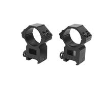 Camoflux Una coppia di anelli di montaggio per mirino ottico da 30 mm, staffa piatta a doppio chiodo base da 21 mm, altezza 59 mm