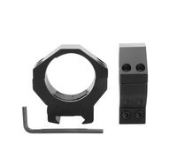 Camoflux Una coppia di anelli di montaggio per mirino ottico da 34 mm, con base piatta e doppia base a chiodo da 21 mm, guida P/W