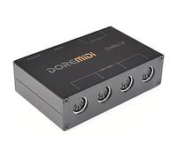 CAMOLA MIDI Thru 6 Box USB MIDI Interface Adapter Converter 1 pollice 6-out MIDI Thru Box