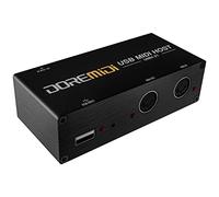 CAMOLA USB MIDI Host Box ad alta velocità USB al convertitore MIDI interfaccia MIDI (UMH-21)