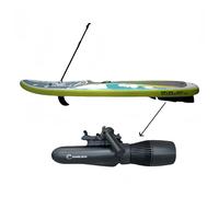 Camolech 700W Scooter Elettrico Subacqueo, 40M per Immersioni Libere e Snorkeling, Scooter Marino con Motore Brushless, Batteria Rimovibile da 60 Minuti per Piscina (700W 16000mAh)