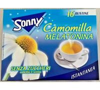 Camomilla Con Melatonina Sonny Instantanea Senza Zuccheri - Scegli Quantità