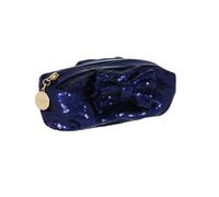 Camomilla Milano Astuccio Trucco, Necessaire Trucco, Collezione Brilly, Taglia M, Colore Blu