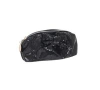 Camomilla Milano Astuccio Trucco, Necessaire Trucco, Collezione Brilly, Taglia M, Colore Nero